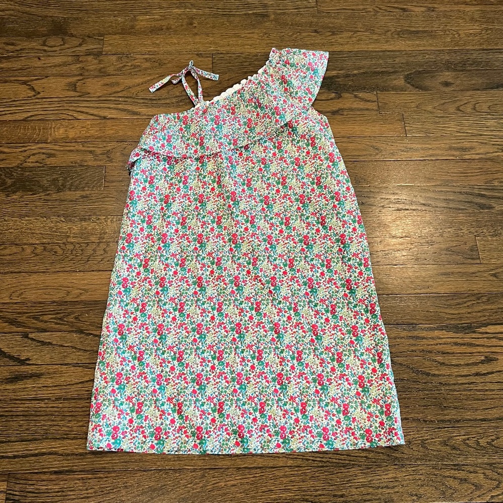 Crewcuts Liberty Fabric One Shoulder Dress